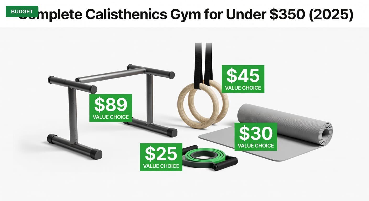 Complete Calisthenics Gym for Under $350 (2025)