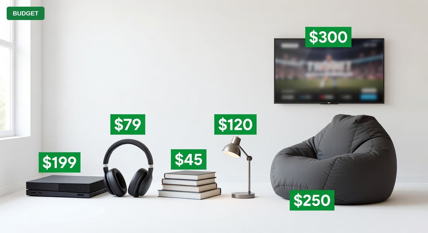 Complete Man Cave for Under $1000 (2025)