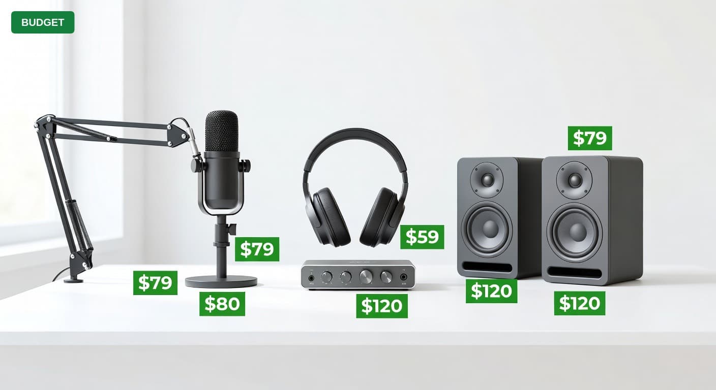 Complete Podcast Studio for Under $400 (2025)