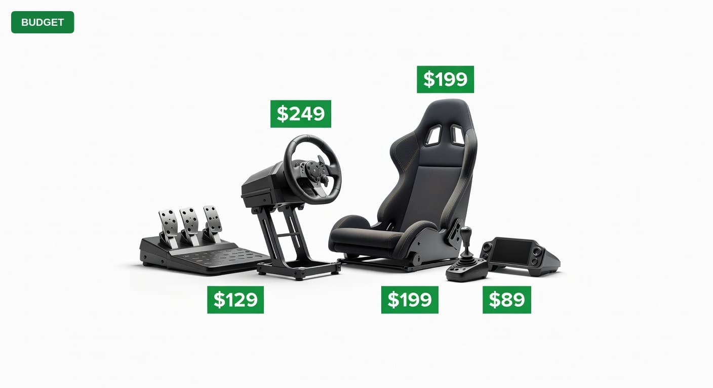 Complete Racing Sim Rig for Under $1000 (2025)