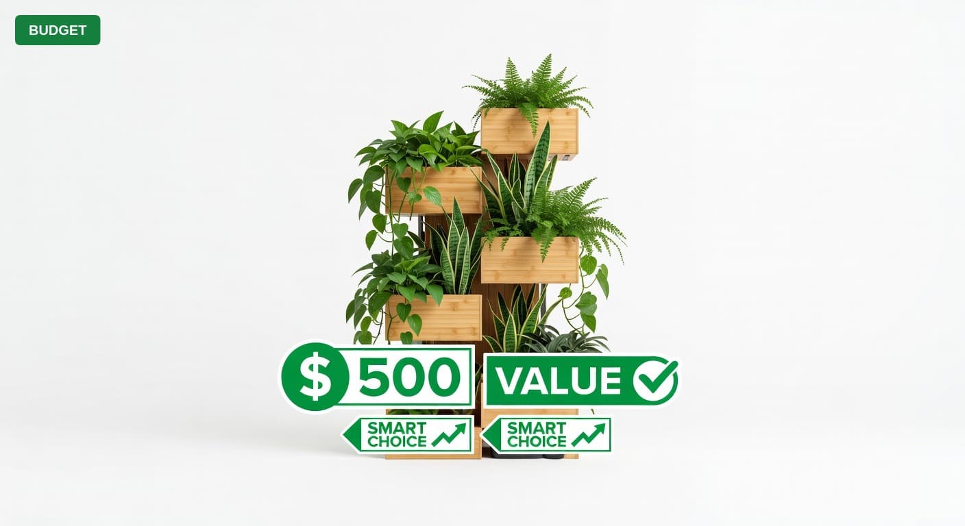 Complete Vertical Garden for Under $500 (2025)