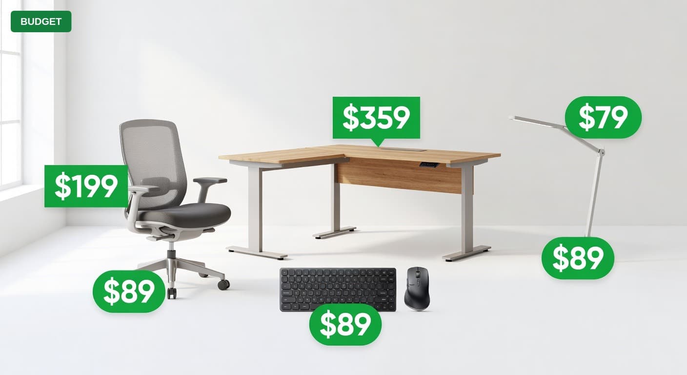 Ergonomic Home Office Under $350 (2025)