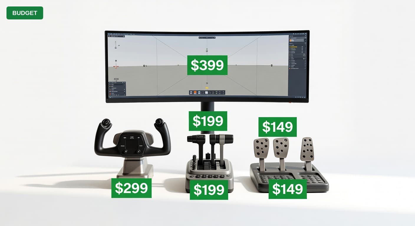 Flight Simulator Cockpit Under $1200 (2025)