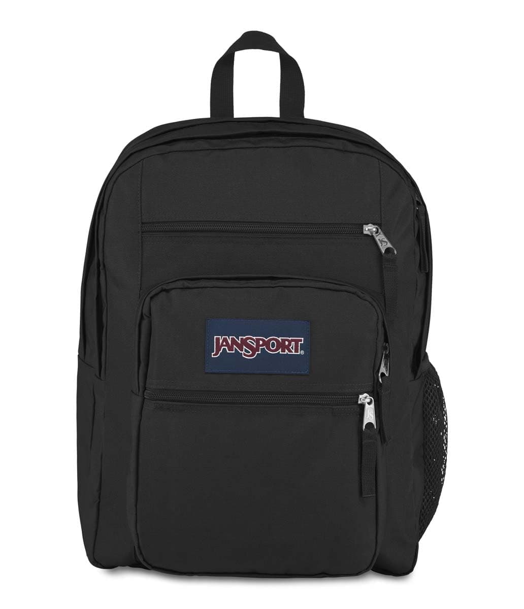 JanSport Laptop Backpack - Computer Bag with 2 Compartments, Ergonomic Shoulder Straps, 15” Laptop Sleeve, Haul Handle - Black One Size Black