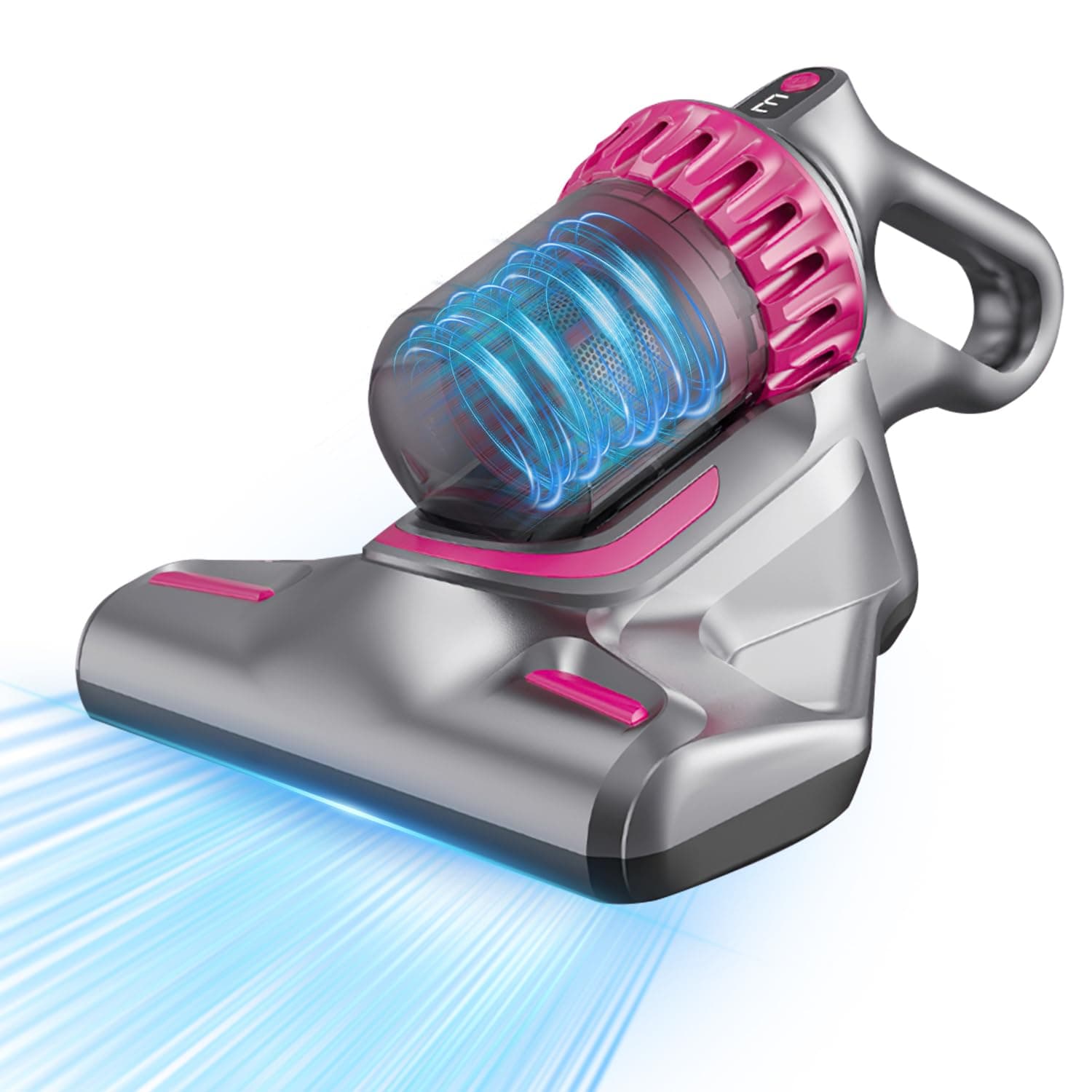 PATO Mattress Vacuum Cleaner, 10KPa Suction with UV-C Light & HEPA Filter, 4-in-1 Bed Cleaner for Sofa, Car, Carpet, Pet Hair Purple