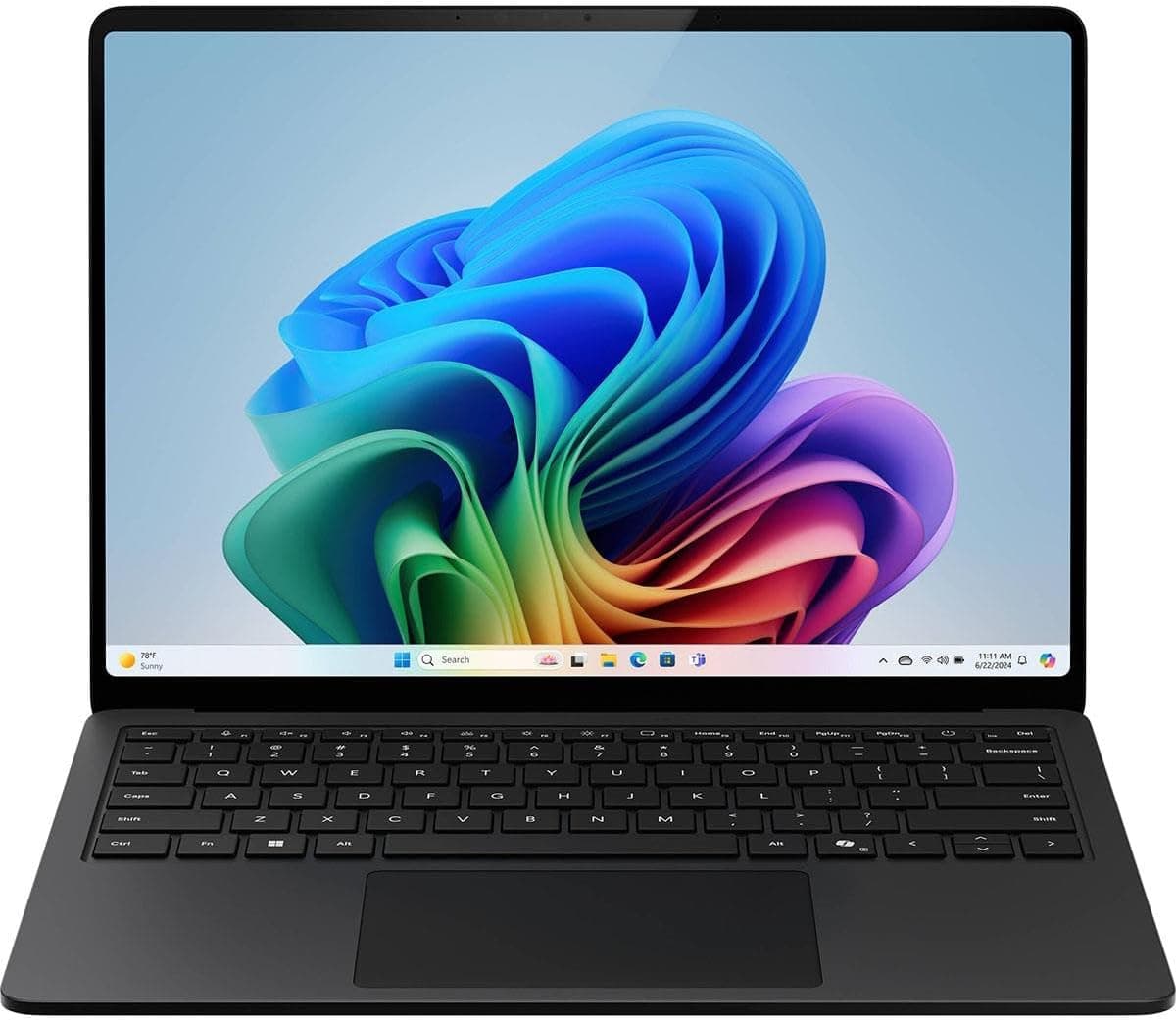 Microsoft Surface Laptop for Business (2025) Windows 11 Pro Copilot+ PC, 15" Qualcomm Snapdragon X Elite, 16 GB RAM, 512 GB SSD Storage, Black